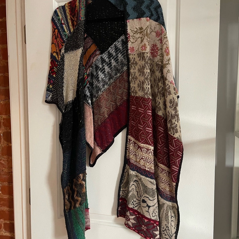 Cecilia Prado Patchwork Shawl - image 4